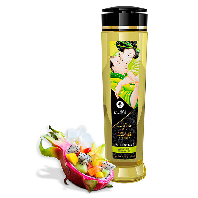 Shunga Erotic Massage Oil Irresistible 240ml 5 shunga erotic massage oil irresistible 240ml 30977