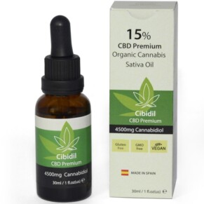 Dầu CBD 15% 30 ml Cibidil Relaxing 500Cosmetics 8436566188173