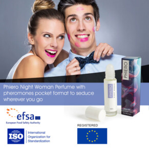 500 Cosmetics Phiero Night Woman. Perfume With Pheromones In Roll-On Format For Women