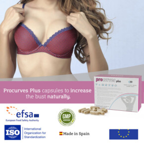 500 Cosmetics Procurves Plus Natural Breast Enhancement Capsules