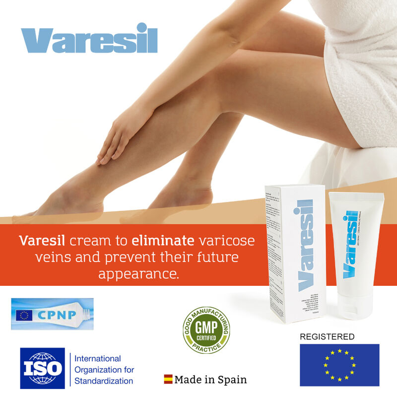 Kem điều trị tĩnh mạch varicose 500Cosmetics Varesil 2 500 Cosmetics Varesil Cream Treatment For Varicose Veins