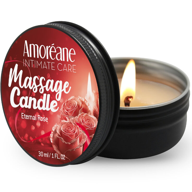 Nến massage Amoreane Hoa Hồng Vĩnh Cửu 30 ml 8 amoreane massage candle eternal rose 30 ml 46629