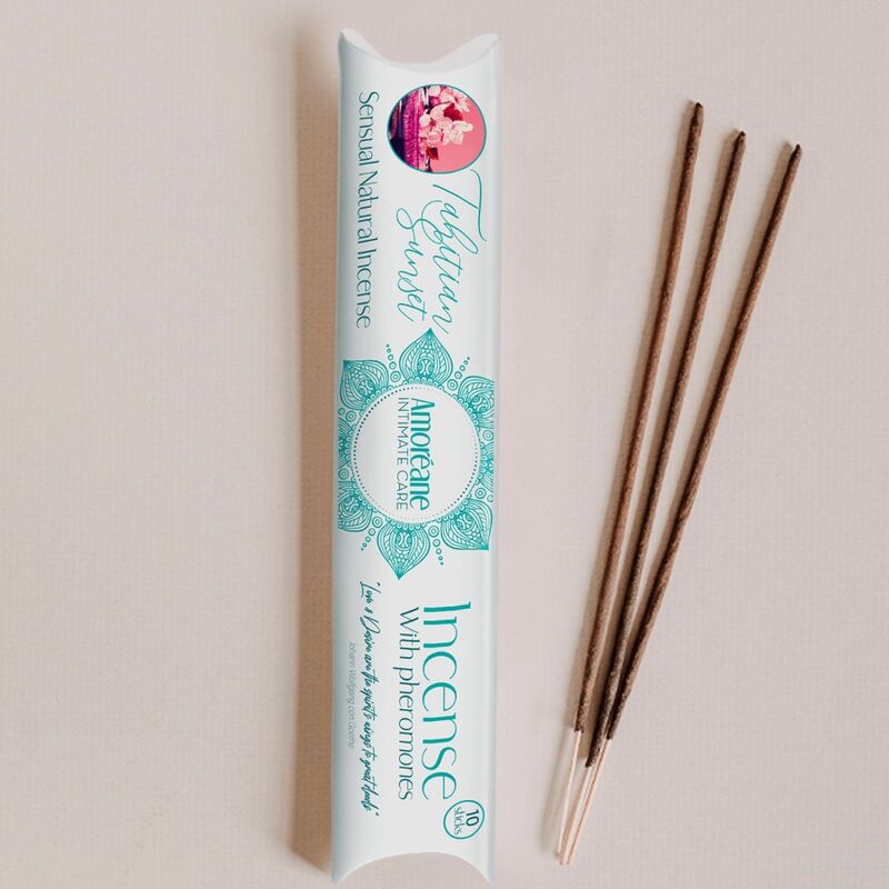 Nhang thơm Amoreane hương hoa Sunset Tahiti có pheromone 2 Amoreane Tahitian Sunset Incense With Pheromones Floral Aroma