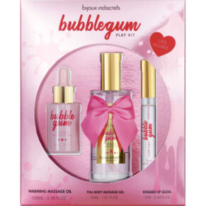 Bộ đồ chơi Bubblegum Bijoux Indiscrets với gel dầu và son bóng 8436562015985