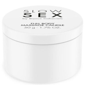 Bijoux Slow Sex Body Massage Candle 50 G