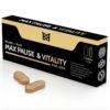 Viên uống tăng cường sinh lý nam Black Bull Max Pause & Vitality Retardant 4 viên 8435566040771