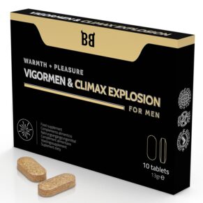 Thuốc Tăng Cường Sinh Lý Nam Black Bull Vigormen & Climax Explosion 10 Viên 8435566040719