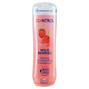 Gel massage 3 trong 1 Control hương dâu rừng 200 ml 8058664162338