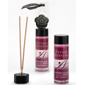 Extase Sensual Heating Effect Massage Oil With Blackberry Pheromones 100 ml