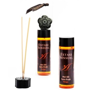 Dầu kích thích Extase Sensual hương xoài 100 ml 8436533093929