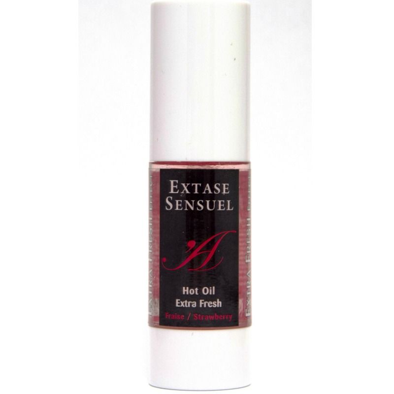 Dầu Mát Xa Gợi Cảm Extase Hương Dâu Tươi 30 ml 2 Extase Sensual Massage Oil With Extra Fresh Strawberry Effect 30 ml