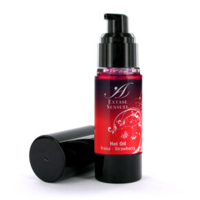 Extase Sensual Strawberry Heat Stimulating Oil 30 ml