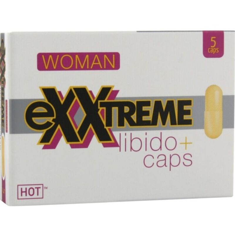 Viên uống tăng cường libido nữ Hot Exxtreme 5 viên 6 hot exxtreme libido caps woman 5 pcs 42152