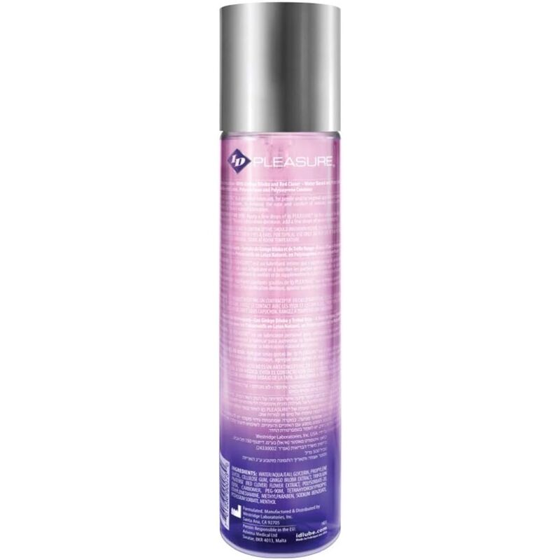 Gel bôi trơn gốc nước Id Lubricantes 500 ml 2 Id Pleasure Tinging Sensation Water Based Lubricant 500 ml