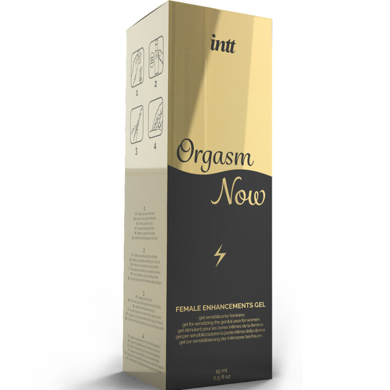 Gel bôi trơn kích thích âm đạo Intt với bộ dụng cụ rung 3 Intt Lubricants Intense Vaginal Stimulating Gel With Vibrator Applicator 5600304015479