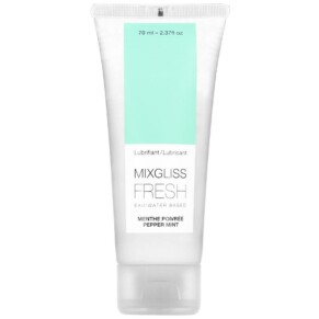Gel bôi trơn gốc nước Mixgliss hương bạc hà lạnh 70 ml 3700436022269