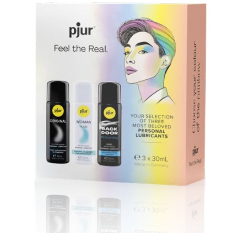 Bộ gel bôi trơn Pjur Pride Set 3 x 30 ml 2 Pjur Pride Set Premium Lubricants 3 x 30 ml