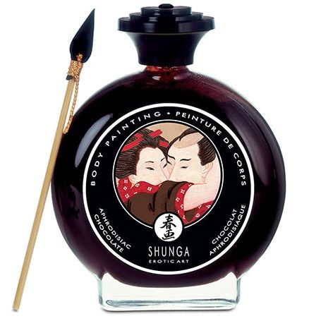 Sơn cơ thể sô cô la Shunga 6 shunga chocolate body paint 738