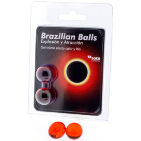 Gel Kích Thích Nóng Lạnh Taloka 2 Quả Bóng Brazil 8412345047336