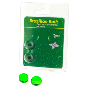 Gel mát xa vùng kín Taloka 2 Bi Brazilian Mint Diverty Sex 8412345047299
