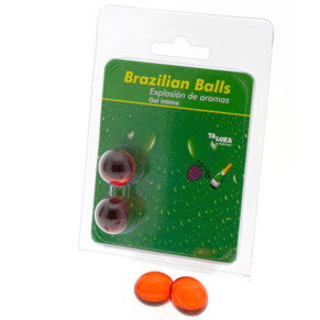 Gel tình dục Taloka 2 Balls Dâu Tây & Sâm Panh 8412345047275