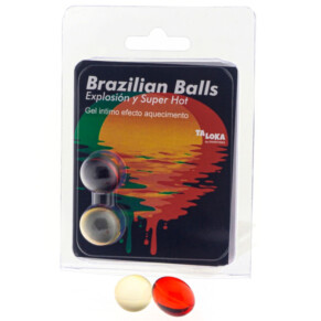 Gel Gợi Cảm Hiệu Ứng Siêu Nóng Taloka 2 Bóng Brazil 8412345047367