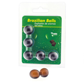 Gel Intimate Socola 5 Quả Bóng Brazil Diverty Sex 8412345047527