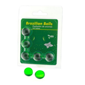 Gel Intim Mint 5 Viên Bi Brazilian Taloka của Diverty Sex 8412345047497