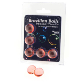 Gel Kích Thích Hiệu Ứng Rung 5 Quả Bóng Brazil Taloka của Hãng Diverty Sex 8412345047558
