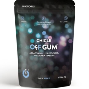Wug Gum Off Valerian Tryptophan Lemon Balm Melatonin 10 cái 8437021215274