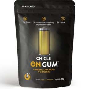 Kẹo cao su Wug vị cà phê, nhân sâm và guarana 10 viên 8437021215267